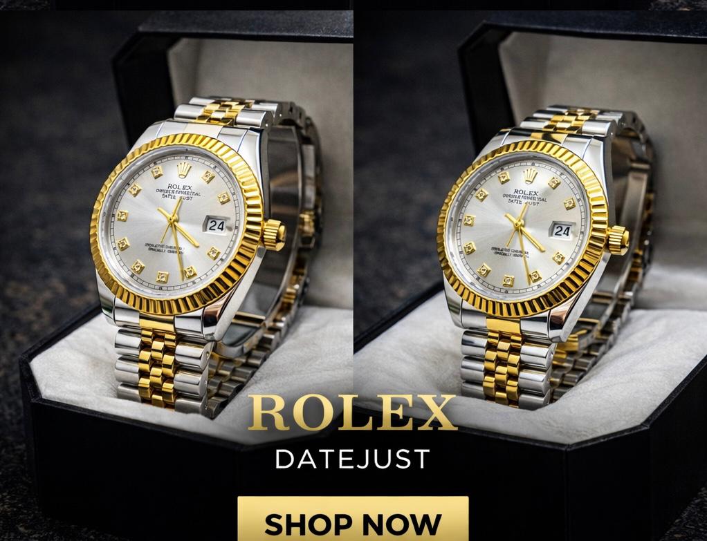 ROLEX DATE JUST [GOLD]