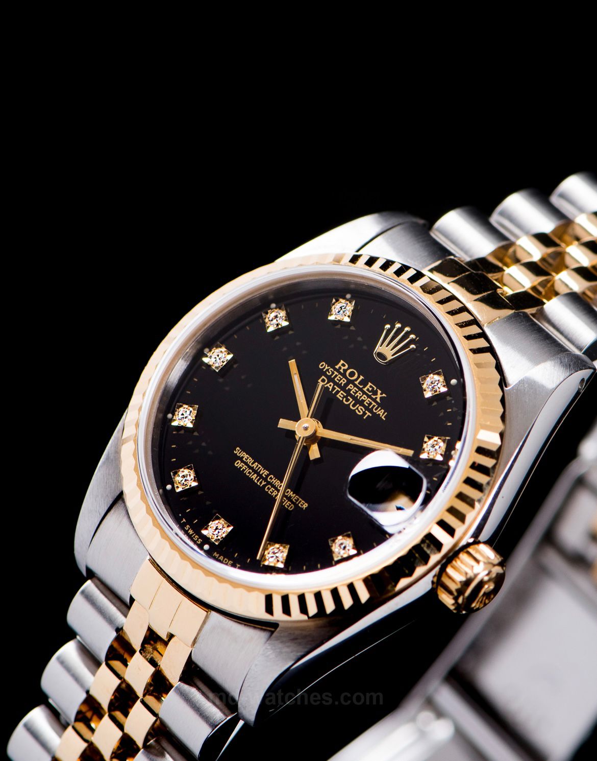 ROLEX DATE JUST [BROWN DIAL]