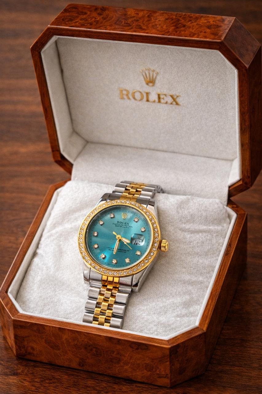 ROLEX DATE JUST [BLUE DIAL] for Ladies