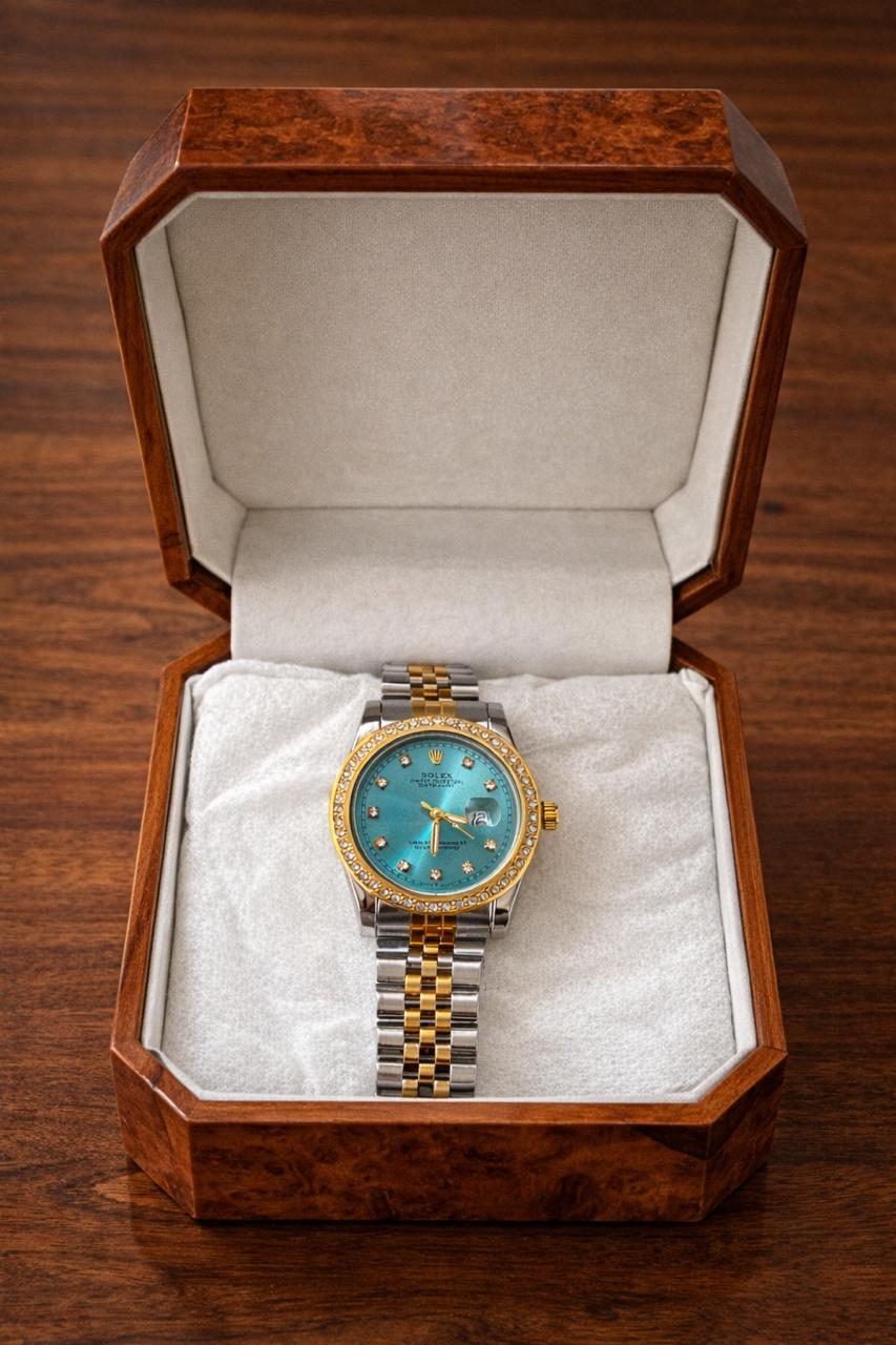 ROLEX DATE JUST [BLUE DIAL] for Ladies