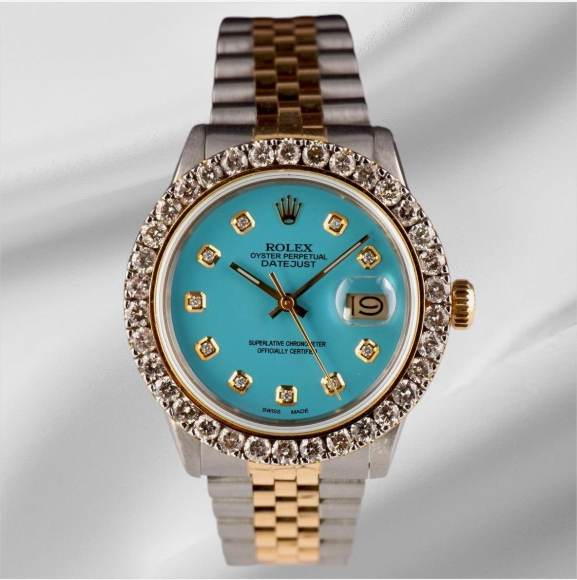 ROLEX DATE JUST [BLUE DIAL] for Ladies